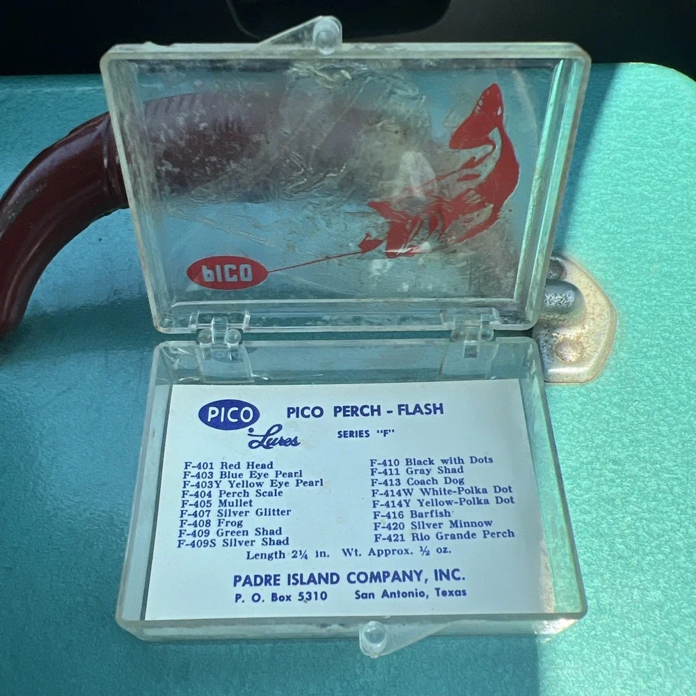 Vintage Pico Perch Fishing Lure